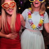 Magic Mirror hire set up at Betchworth Park Golf Club for 21st birthday