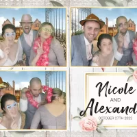 Thank you Nicole for booking Animation Events as your Photo Booth hire company in Farnham Surrey Image taken with a photo booth hired for Nicole at Hogs Back